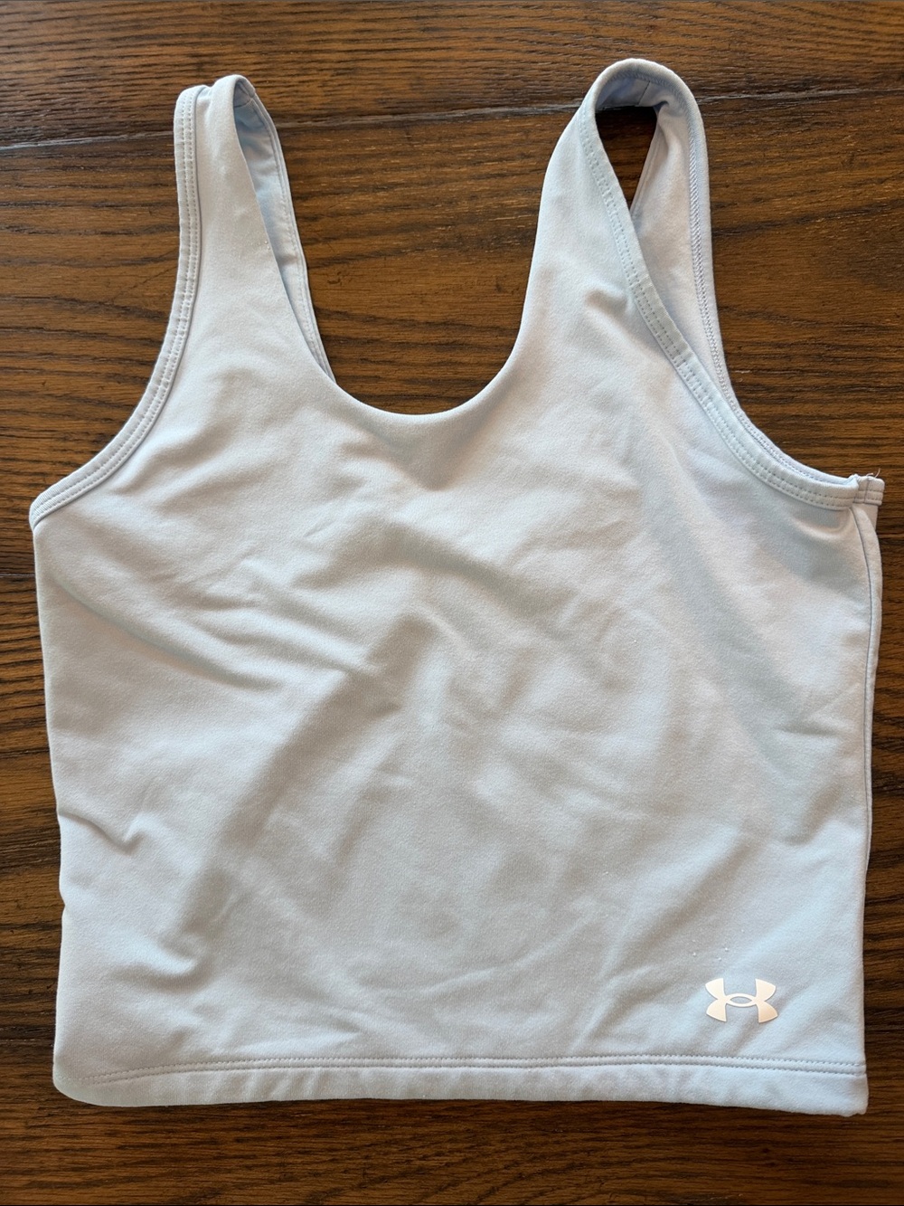 Under Armour Pale Blue Athletic Crop Tank Top